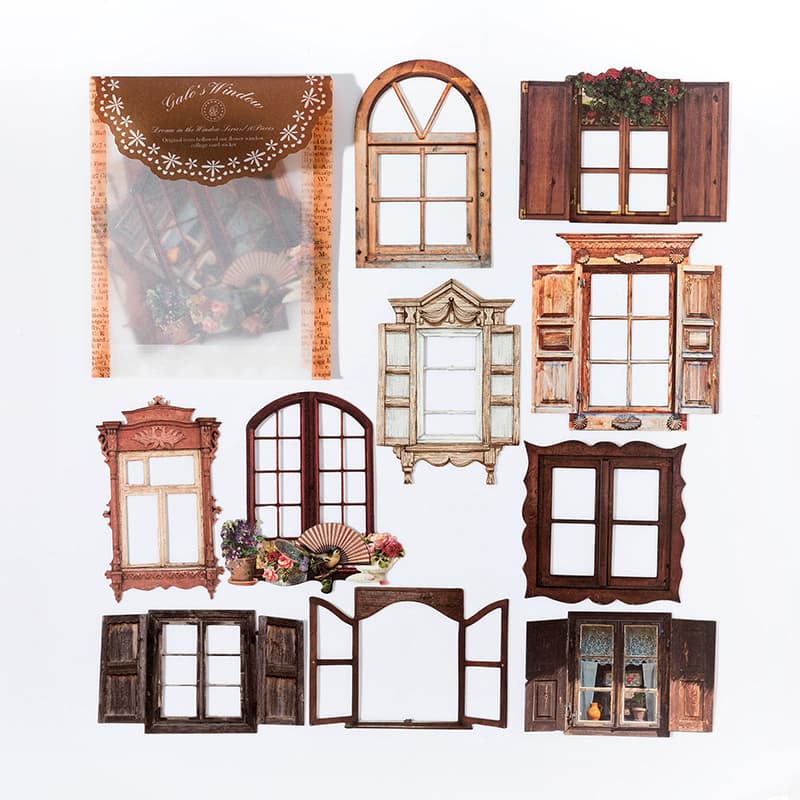 Sticker fenêtre Scrapbooking