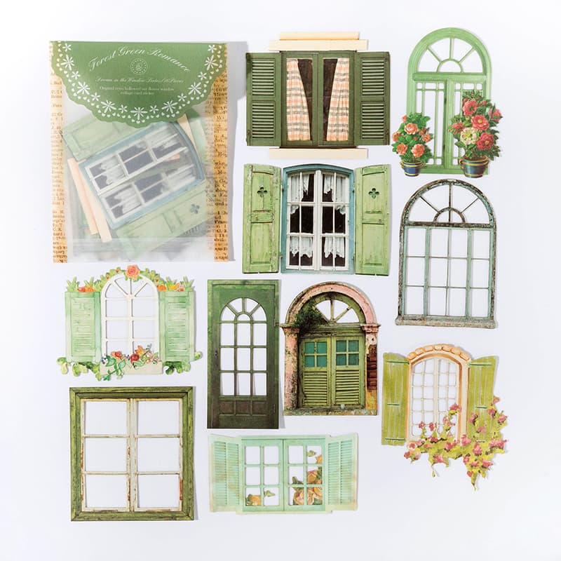 Sticker fenêtre Scrapbooking