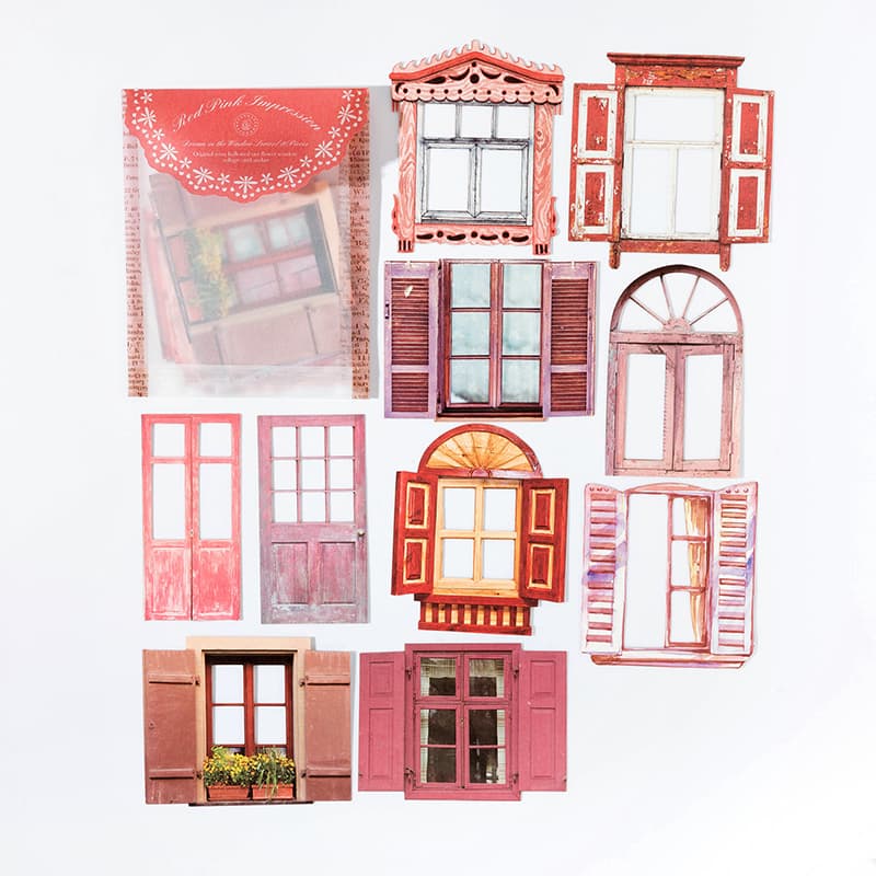 Sticker fenêtre Scrapbooking