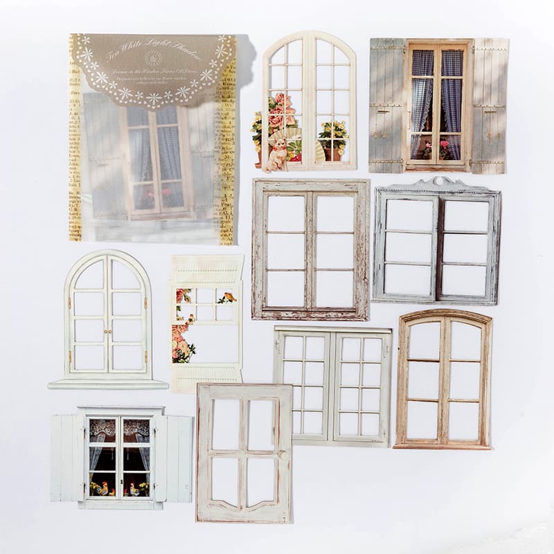 Sticker fenêtre Scrapbooking