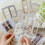 Sticker fenêtre Scrapbooking