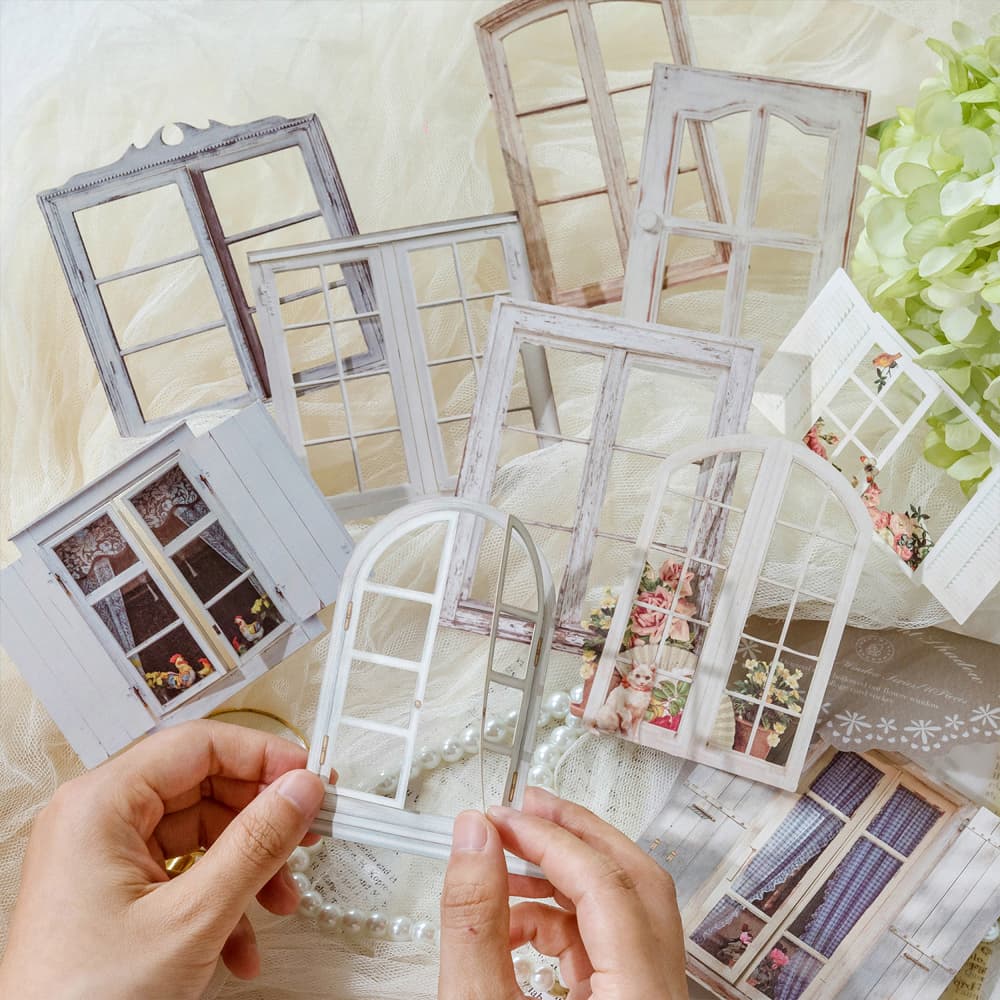 Sticker fenêtre Scrapbooking