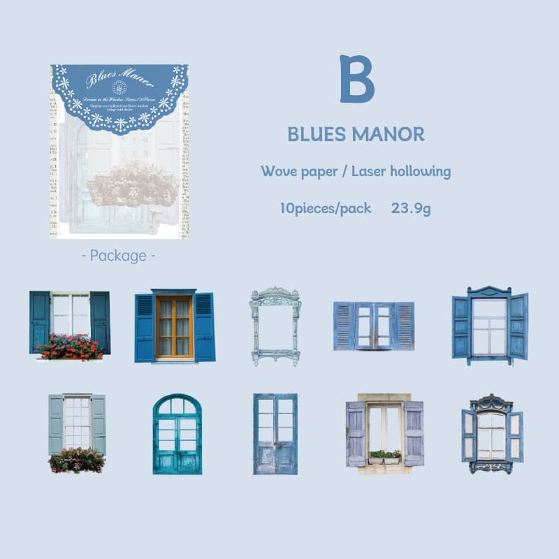 Sticker fenêtre Scrapbooking