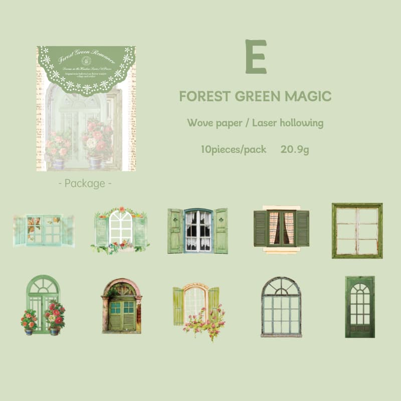 Sticker fenêtre Scrapbooking