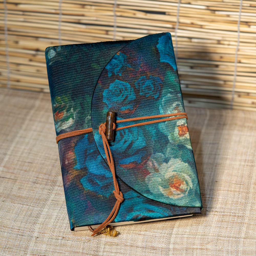 Carnet Silk Rose – Carnet rechargeable et couverture Hobonichi