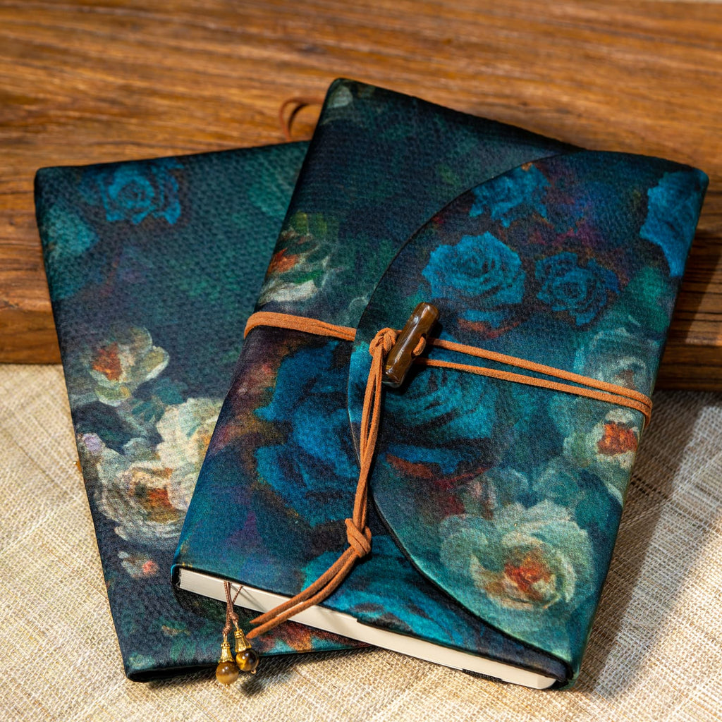 Carnet Silk Rose – Carnet rechargeable et couverture Hobonichi