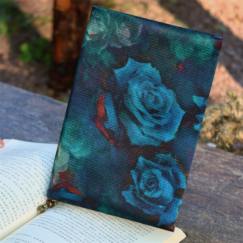 Carnet Silk Rose – Carnet rechargeable et couverture Hobonichi