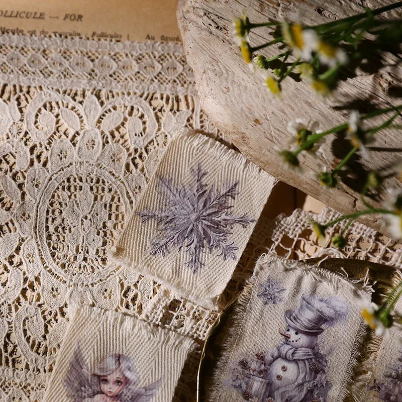 Silver Christmas Rub-On Transfer Stickers