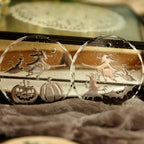 Silver Foil Halloween Transfer Stickers