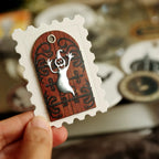Silver Foil Halloween Transfer Stickers