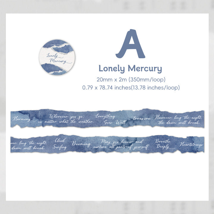 Special Shaped Retro Washi Tape