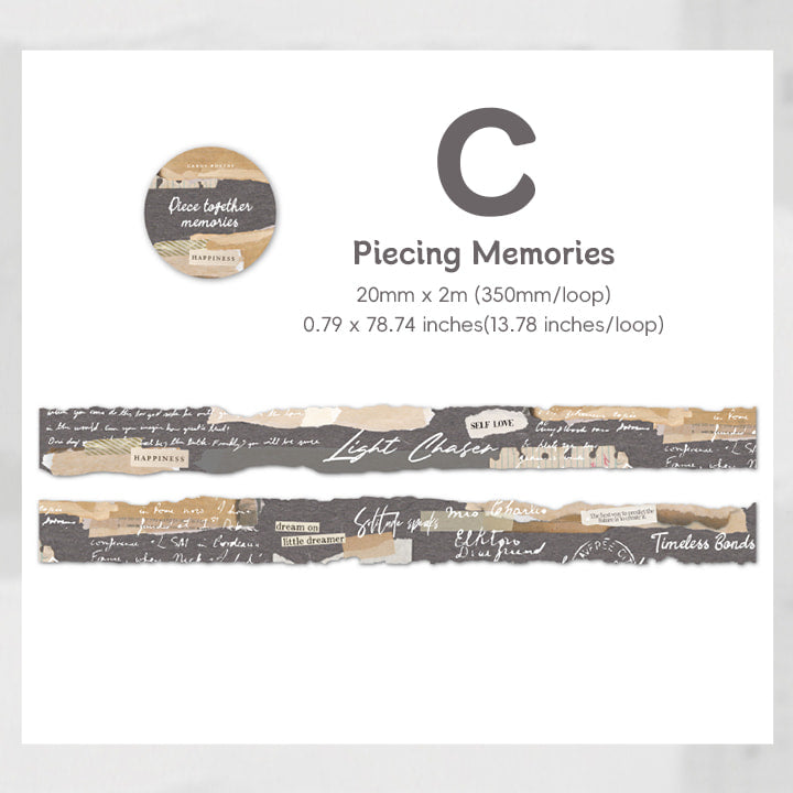 Special Shaped Retro Washi Tape