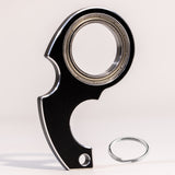 Metal Spinner Keychain – Spinning Keychain Fidget for Stress Relief & EDC | Smooth Spinning Design