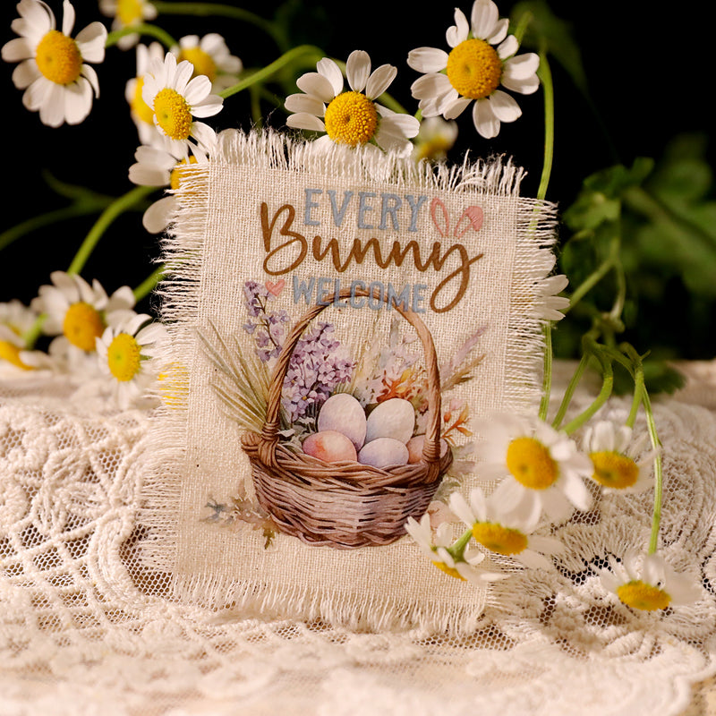 Spring Easter Cute Farm Animals Rub-On Stickers