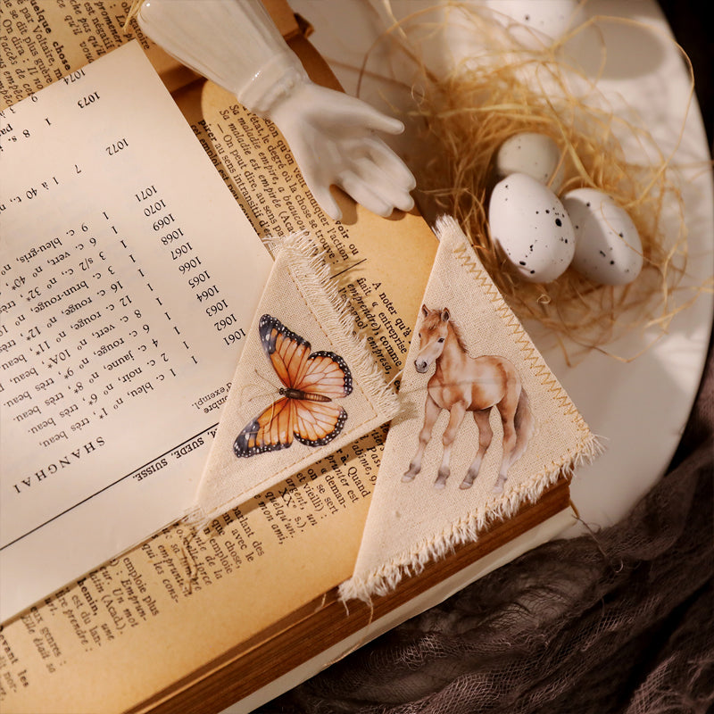 Spring Easter Cute Farm Animals Rub-On Stickers