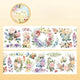 Spring Floral Botanical Washi Tape | Roses Decorative Tape