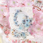 Spring Floral Botanical Washi Tape | Roses Decorative Tape