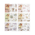 Spring Floral Rub-On Stickers for Journaling | Fresh Vintage PVC Transfers