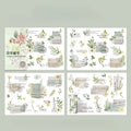 Spring Floral Rub-On Stickers for Journaling | Fresh Vintage PVC Transfers