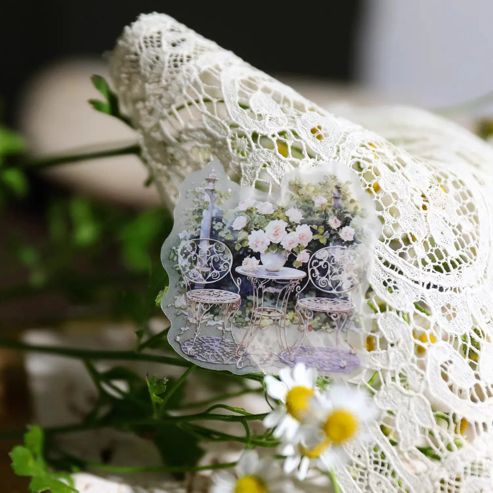 Spring Floral Vellum Stickers | Botanical & Flower