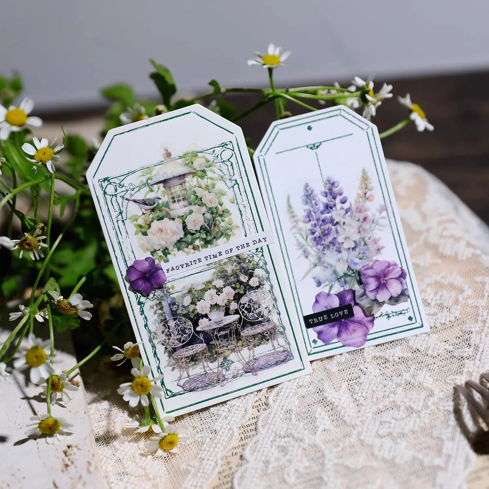 Spring Floral Vellum Stickers | Botanical & Flower