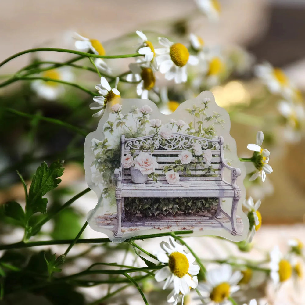 Spring Floral Vellum Stickers | Botanical & Flower