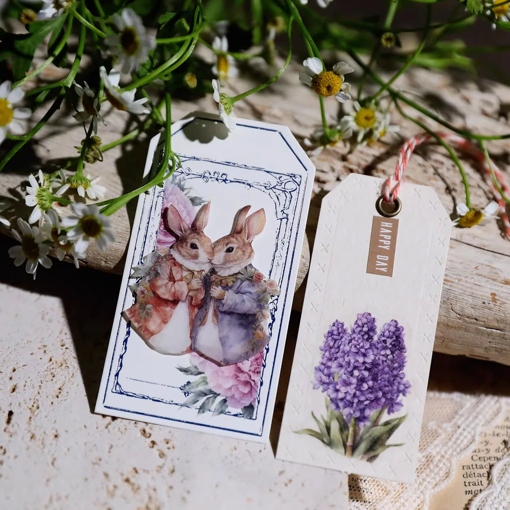 Spring Floral Vellum Stickers | Botanical & Flower