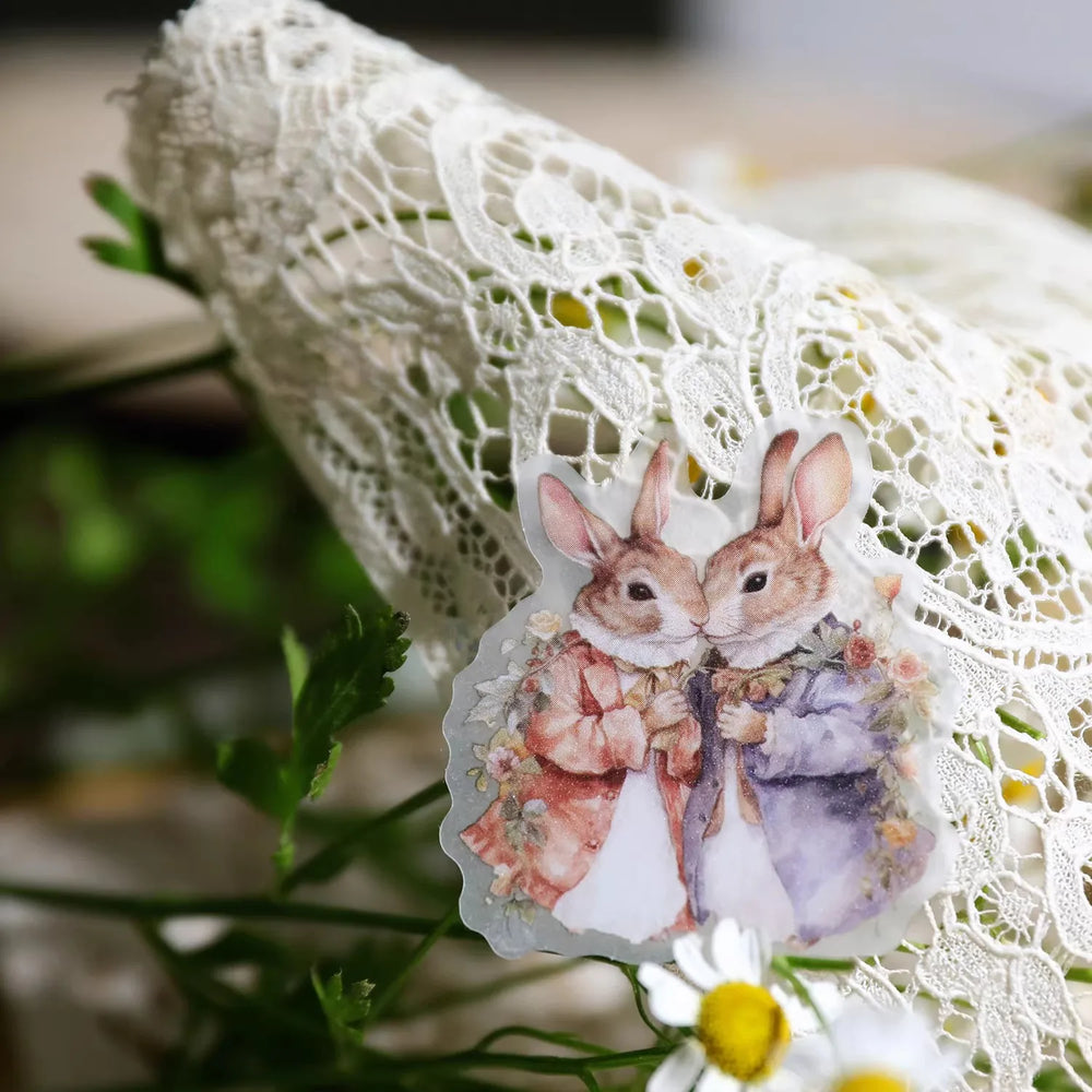 Spring Floral Vellum Stickers | Botanical & Flower