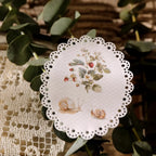 Spring Forest Animals Rub-On Stickers | Owl, Deer & Floral Transfers
