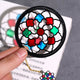Clear Bookmark – Stylish Metal Art Bookmark Inspired by Stained Glass | Christmas Gift