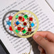 Clear Bookmark – Stylish Metal Art Bookmark Inspired by Stained Glass | Christmas Gift