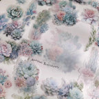 Succulent Vellum Stickers | Matte Botanical Journaling