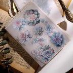 Succulent Vellum Stickers | Matte Botanical Journaling