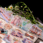 Sommerreise-Pergamentsticker – Ephemera-Sticker