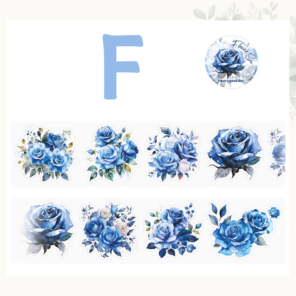 Sunflower Rose Floral PET Tape