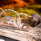 Thank You Typography UV DTF Sticker Transfers | for Cups, Cards & Gift Wrapping
