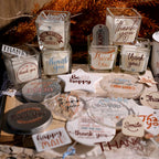 Thank You Typography UV DTF Sticker Transfers | for Cups, Cards & Gift Wrapping