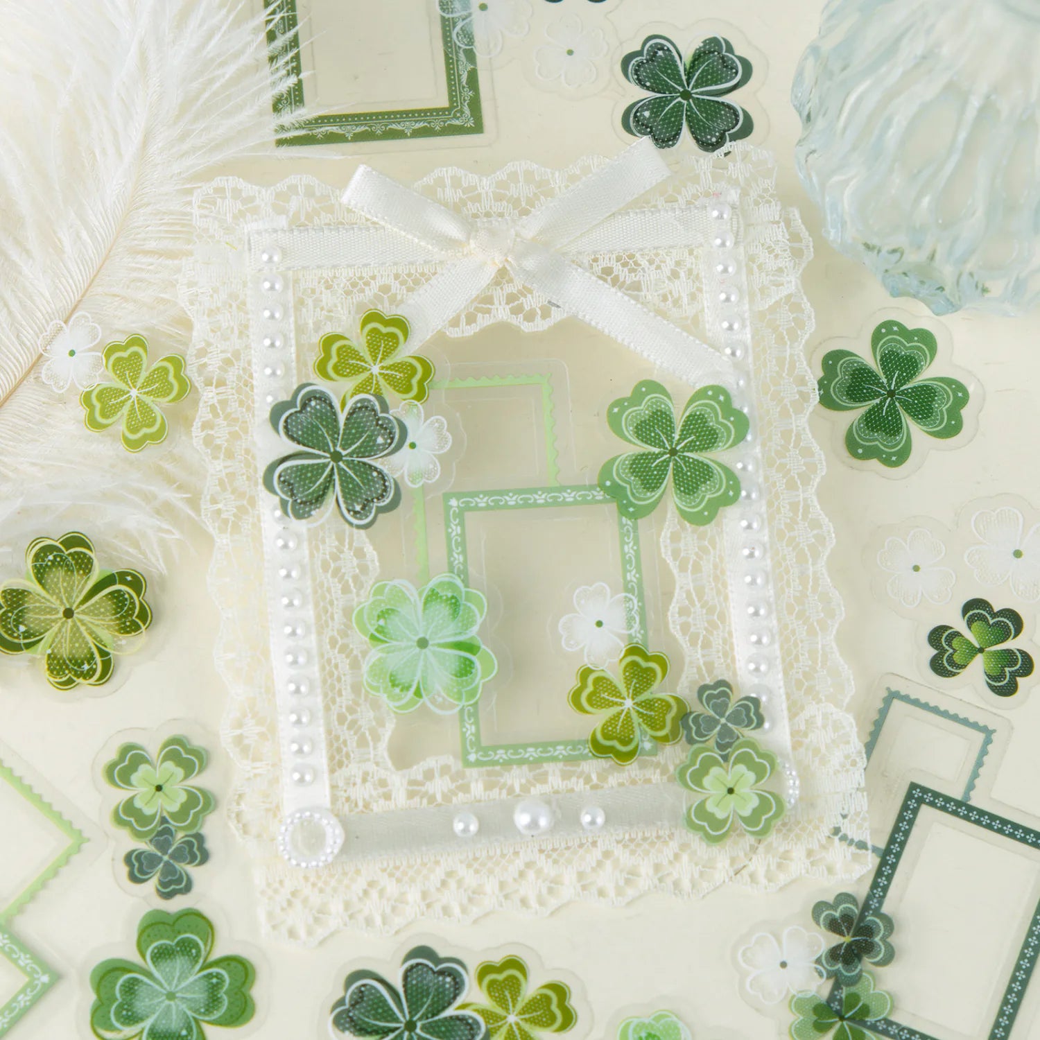 Pack d'autocollants PET « Les fleurs éclosent »