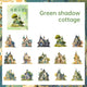 Autocollants Mini-Maisons | Autocollants Scrapbooking Style Cottage
