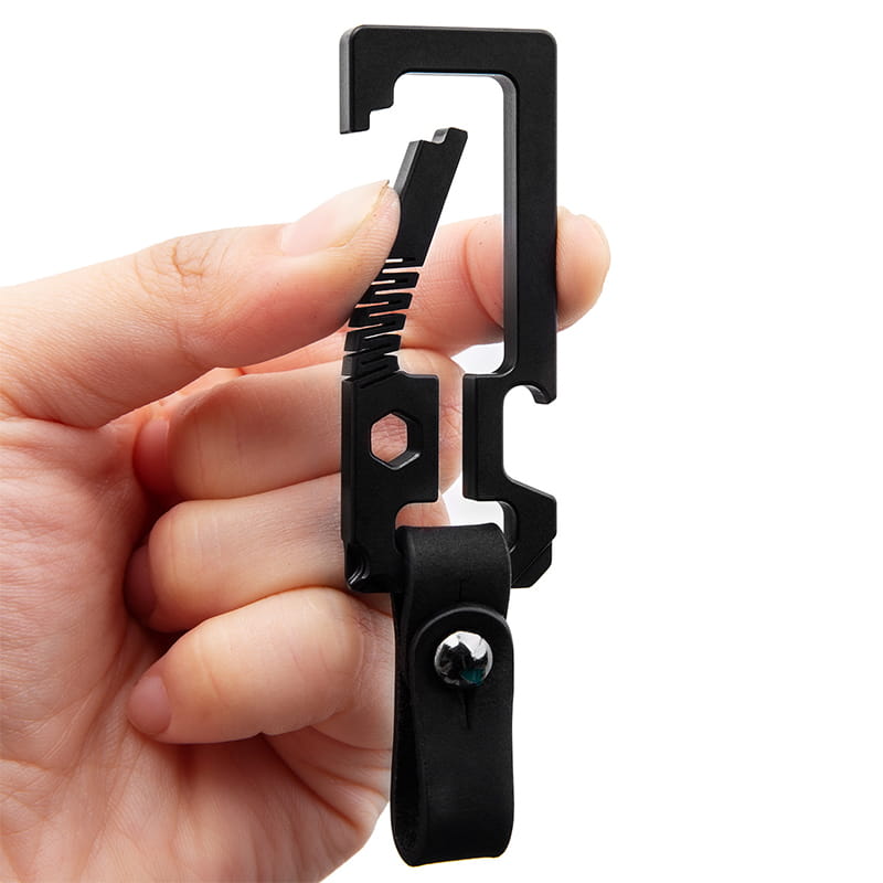 Titanium EDC Carabiner Keychain Multi-Tool