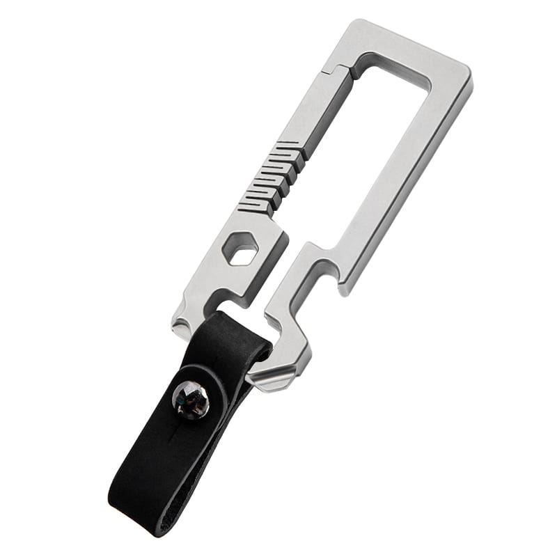 Titanium EDC Carabiner Keychain Multi-Tool