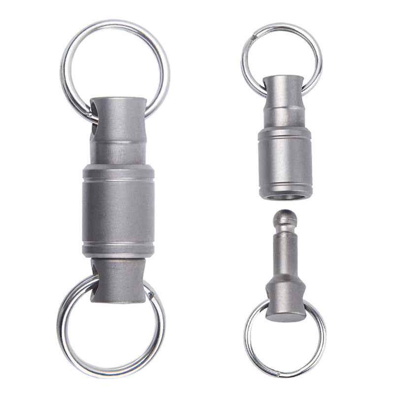 Titanium Keychain connector Quick Release