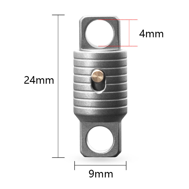 Titanium Keychain Quick Release Key holder