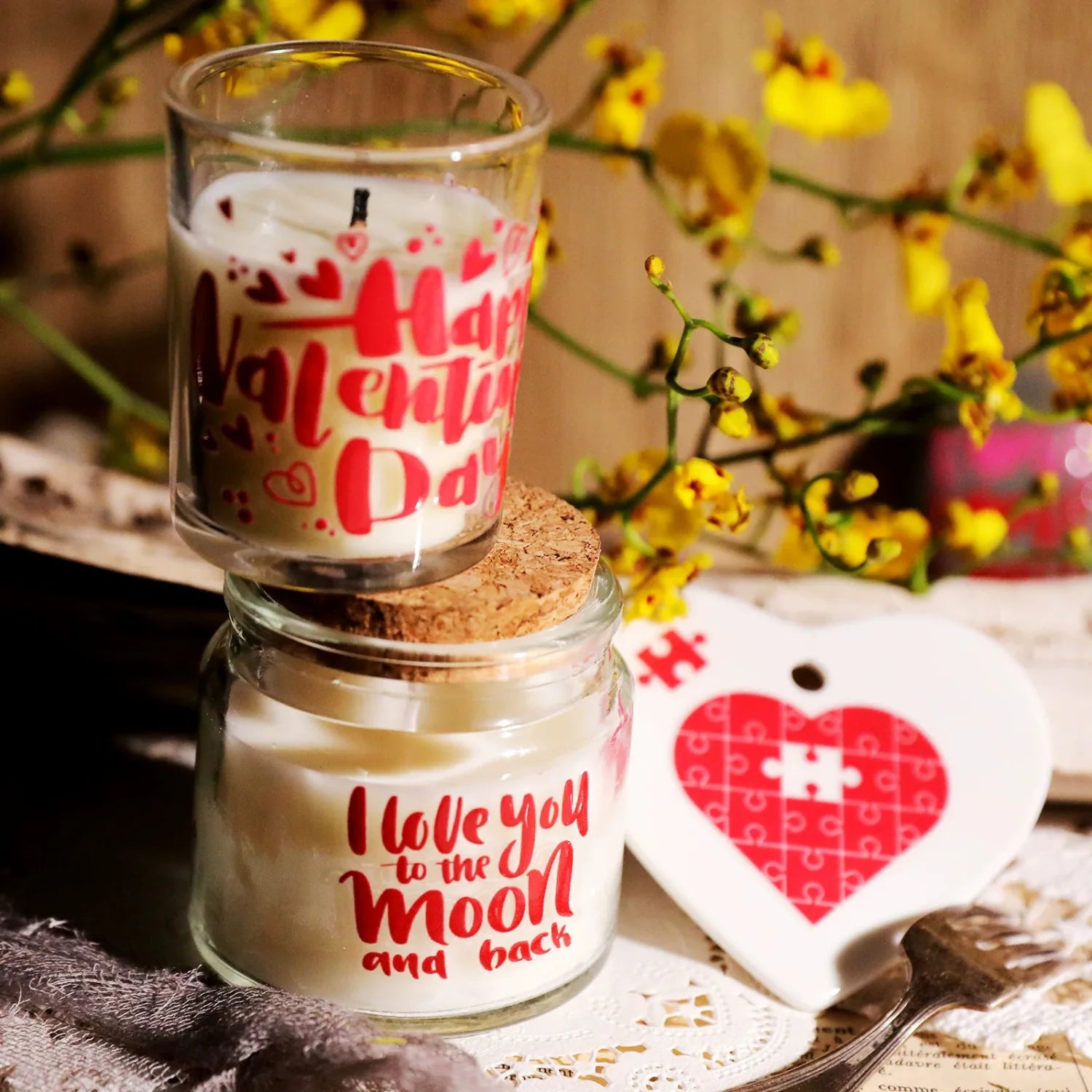 Valentine's Day UV DTF Sticker Transfers | for Cups, Cards & Gifts