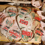 Valentine's Day Word Transfer Stickers