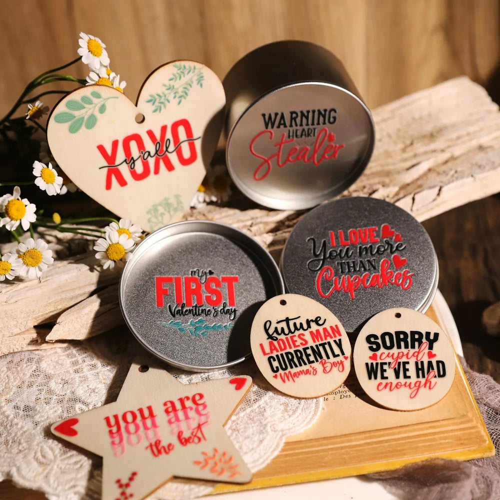 Valentinstag Wort Transfer-Sticker