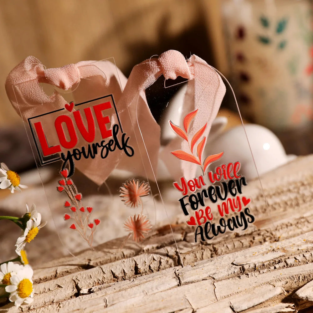 Valentinstag Wort Transfer-Sticker