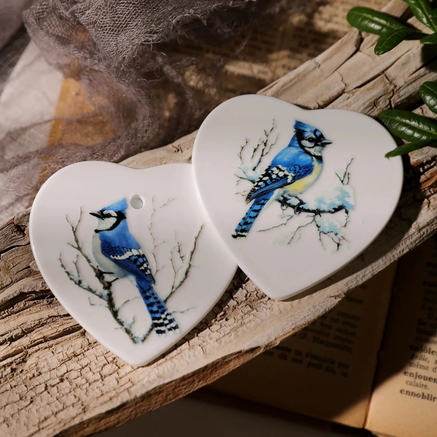 Vintage Aesthetic Bird Transfer Stickers