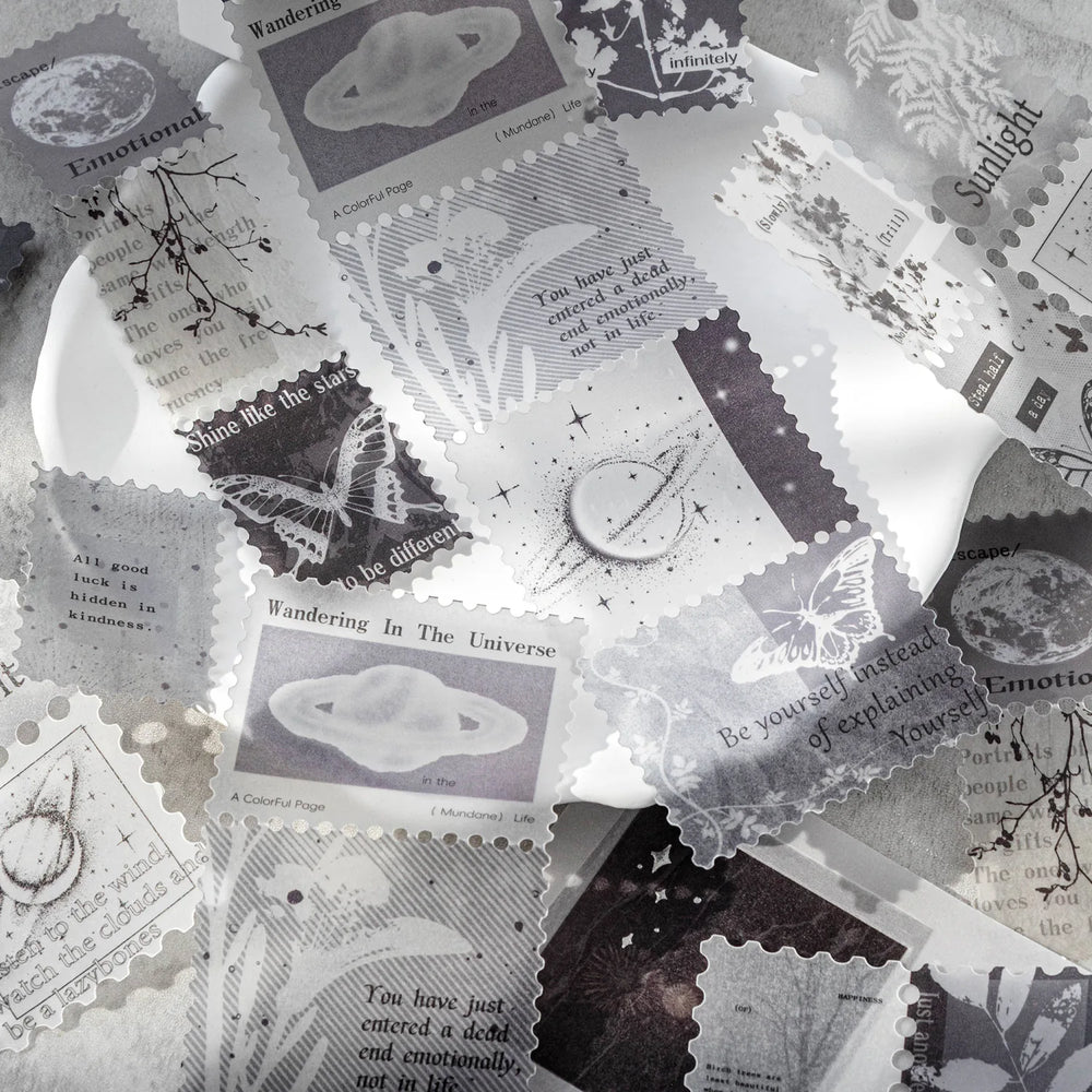 Vintage Aesthetic Stamp Stickers
