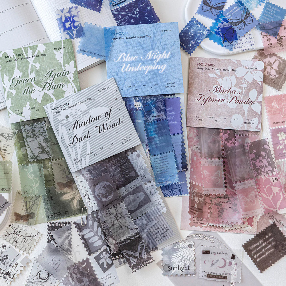 Vintage Aesthetic Stamp Stickers